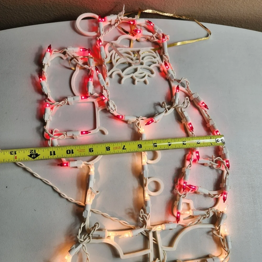 Noma VTG Christmas 50 Light Window Display Santa Claus Waving-TESTED/WORKS